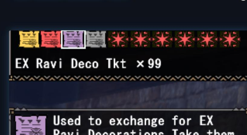 EX Ravi Deco Tkt